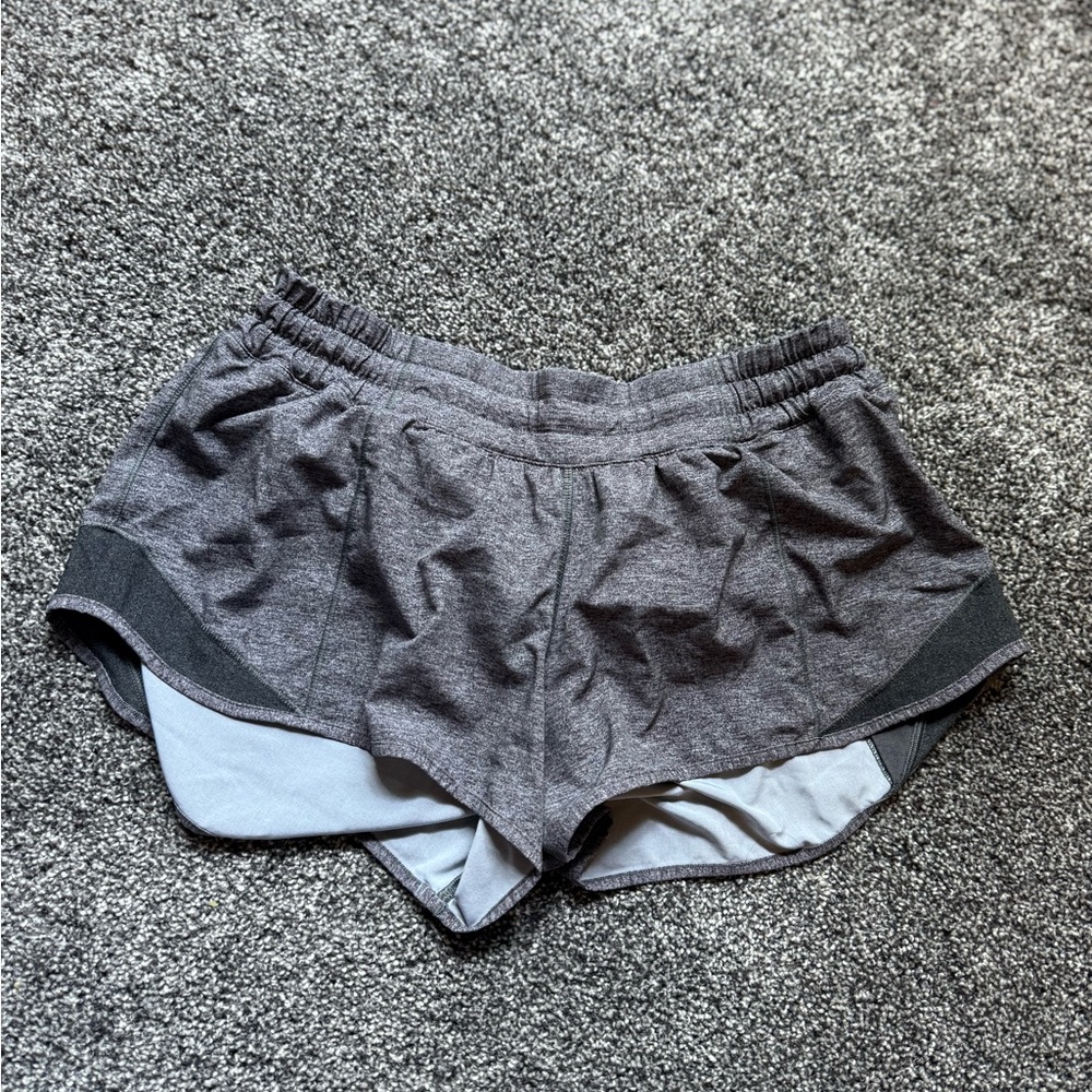 Gray Women's Athletic Shorts (Lulu Lemon)